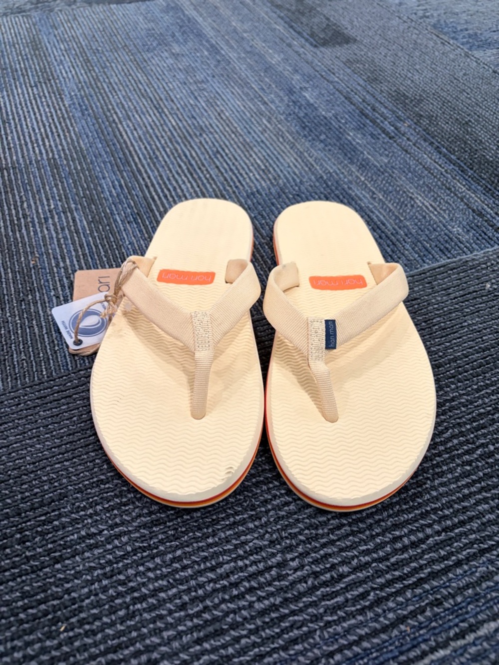 Yellow Hari Mari Women's Flip Flops 6